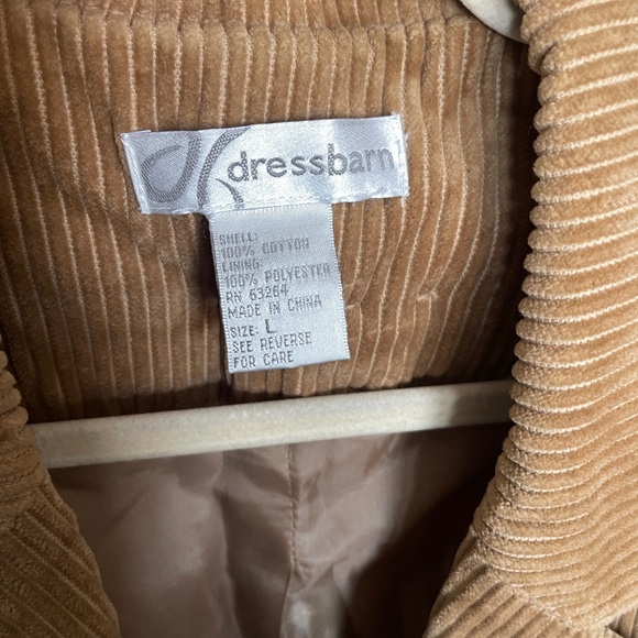 Dress Barn Brown Corduroy Blazer - Picture 4 of 4